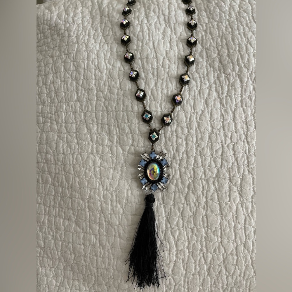 Loren Hope Pendant Necklace with Removable Tassel